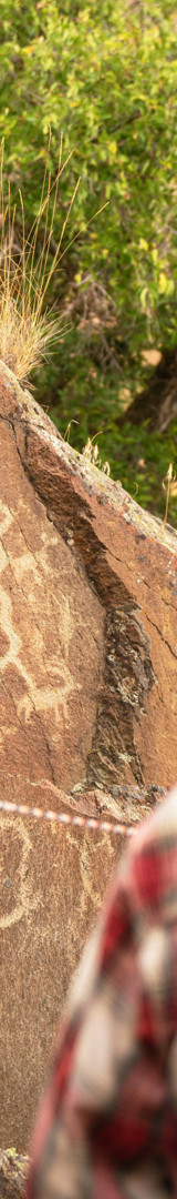 Markings in stone in Hells Canyon